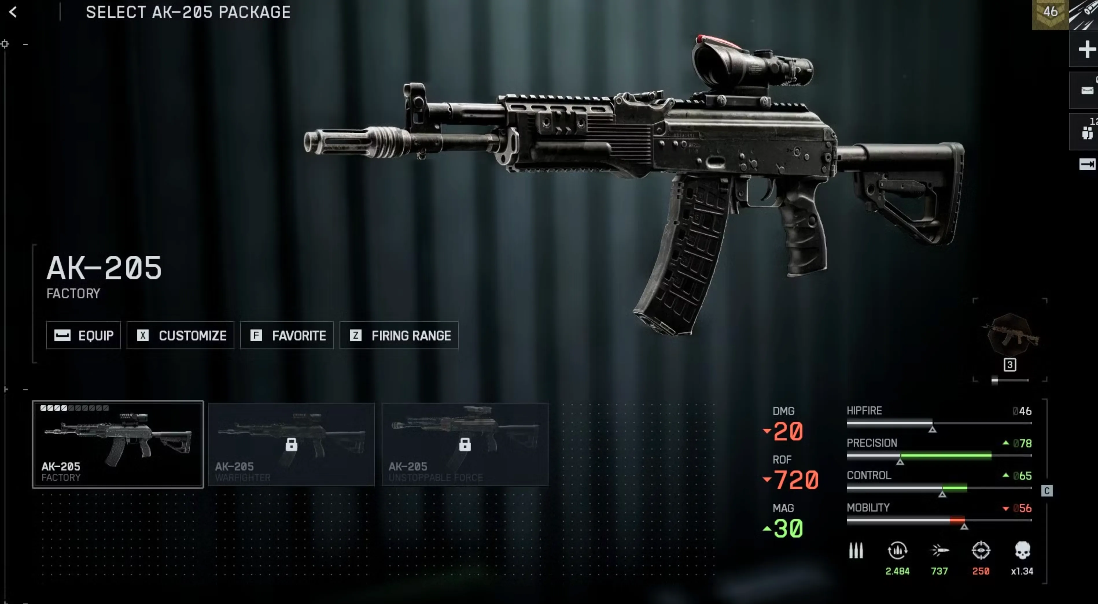 AK-205 battlefield 6